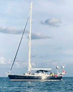 underway, Beneteau 57, sailboat for sale