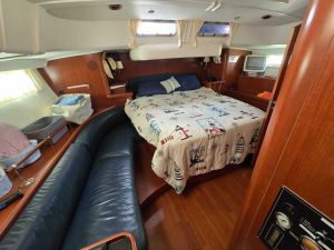 bed, Beneteau 57, sailboat for sale
