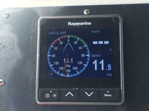 helm, Beneteau 57, sailboat for sale