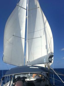 underway, Beneteau 57, sailboat for sale