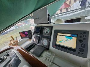 helm, Beneteau 57, sailboat for sale