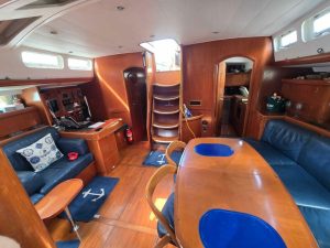 salon, Beneteau 57, sailboat for sale