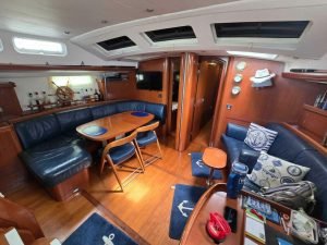 salon, Beneteau 57, sailboat for sale