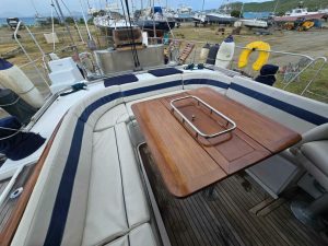 cockpit, Beneteau 57, sailboat for sale