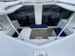 cockpit, Leopard 58, catamaran for sale