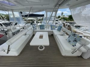 cockpit, Leopard 58, catamaran for sale