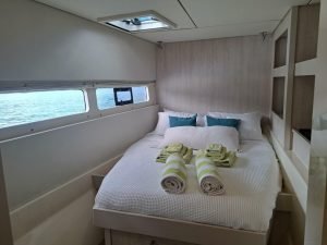 bed, Leopard 58, catamaran for sale