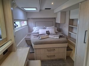 bed, Leopard 58, catamaran for sale