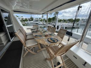cockpit, Leopard 58, catamaran for sale