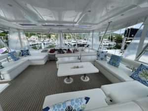 cockpit, Leopard 58, catamaran for sale