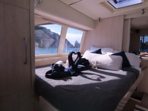 bed, Leopard 58, catamaran for sale