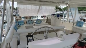 helm, Leopard 58, catamaran for sale