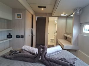 bed, Leopard 58, catamaran for sale