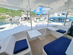 cockpit, Leopard 58, catamaran for sale