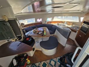 salon, FP 46 Bahia, catamaran for sale