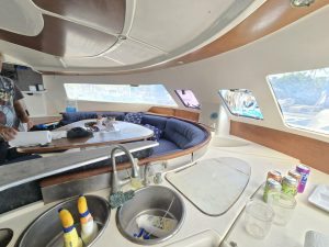 salon, FP 46 Bahia, catamaran for sale