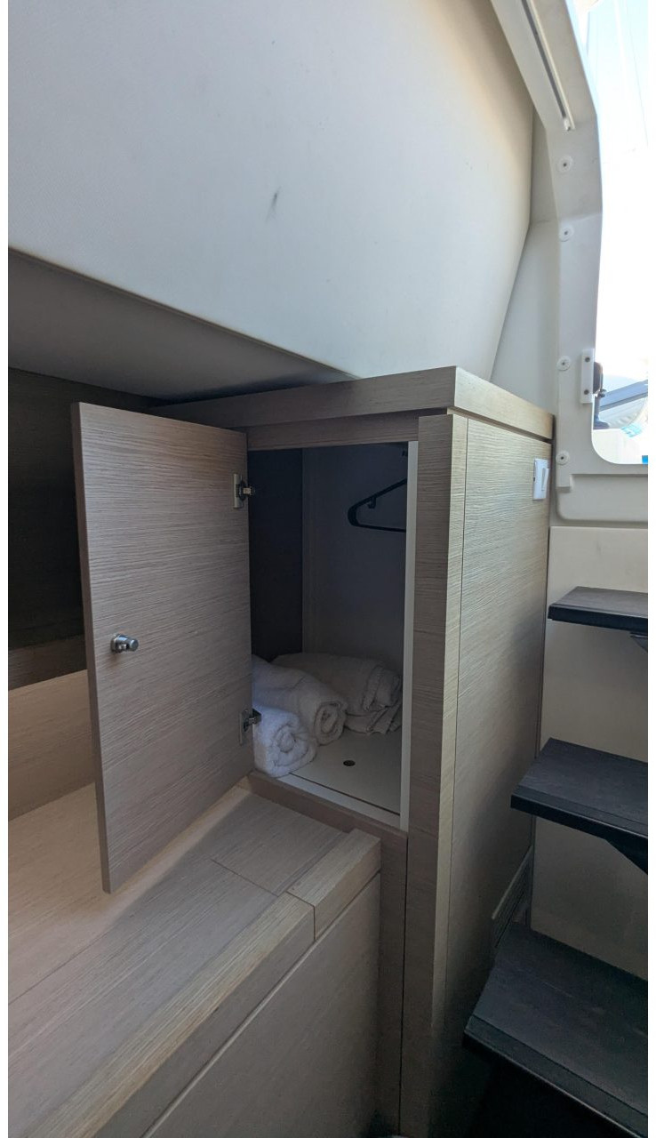 bed, FP 47 Saona, catamaran for sale