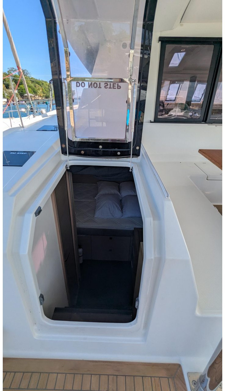 bed, FP 47 Saona, catamaran for sale