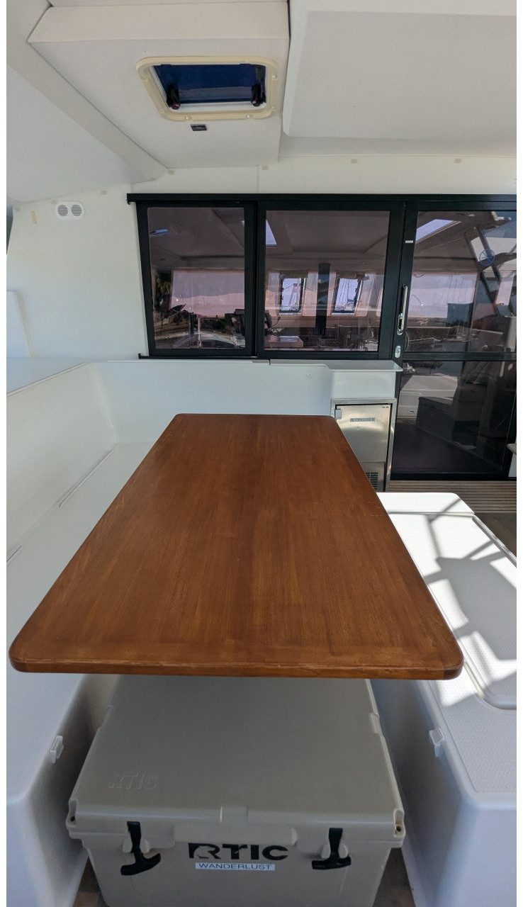 cockpit, FP 47 Saona, catamaran for sale