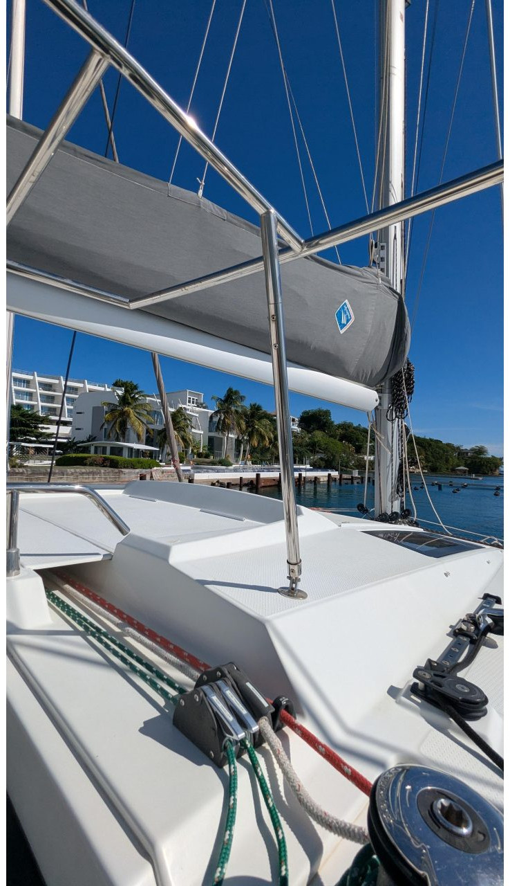 deck, FP 47 Saona, catamaran for sale