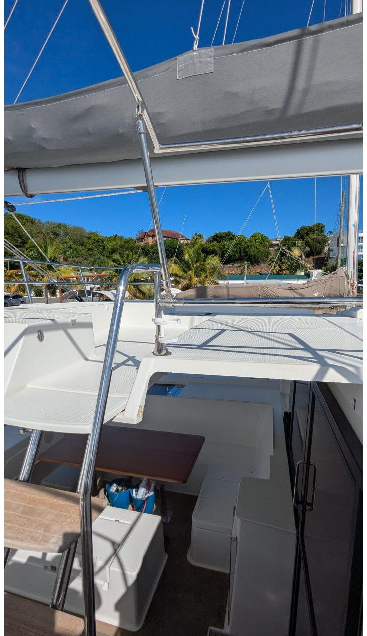 deck, FP 47 Saona, catamaran for sale