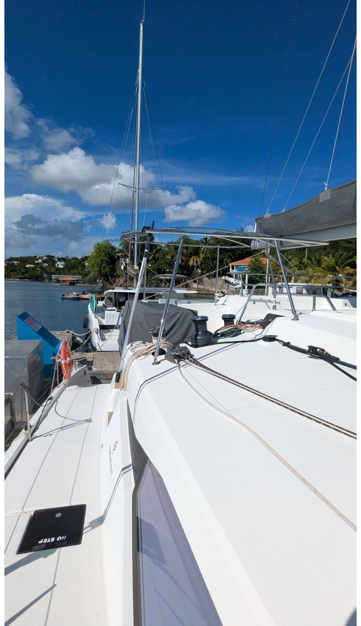 deck, FP 47 Saona, catamaran for sale