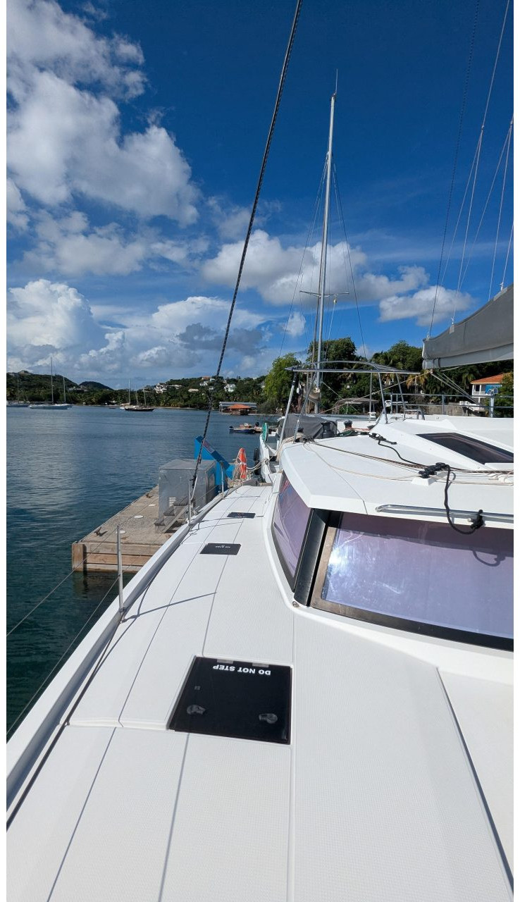 deck, FP 47 Saona, catamaran for sale