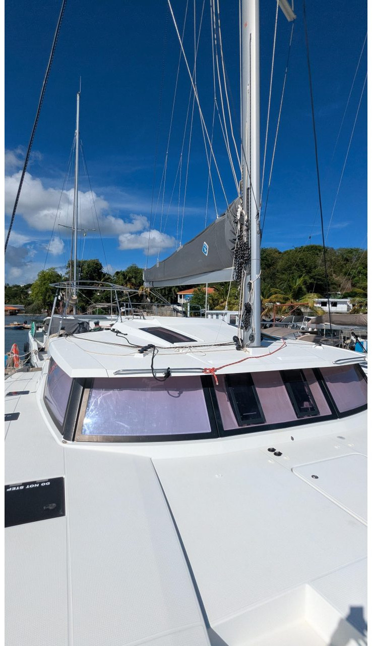 deck, FP 47 Saona, catamaran for sale