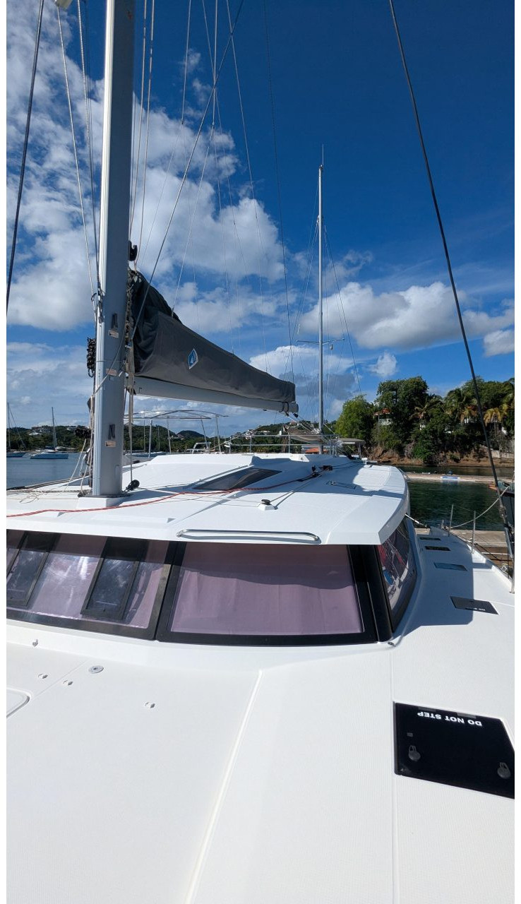 deck, FP 47 Saona, catamaran for sale