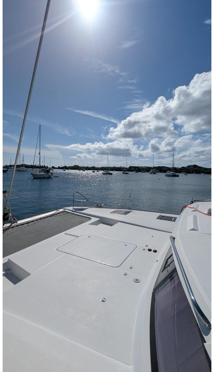 deck, FP 47 Saona, catamaran for sale