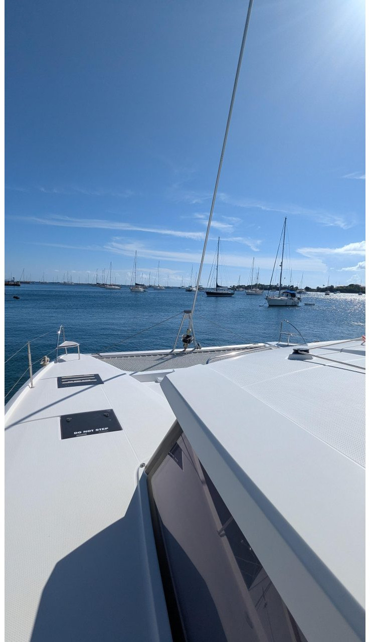 deck, FP 47 Saona, catamaran for sale