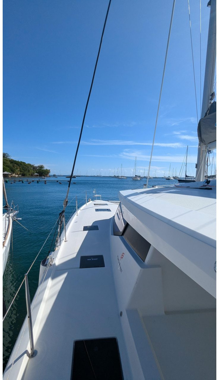 deck, FP 47 Saona, catamaran for sale