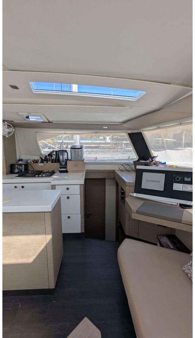 navigation station, FP 47 Saona, catamaran for sale