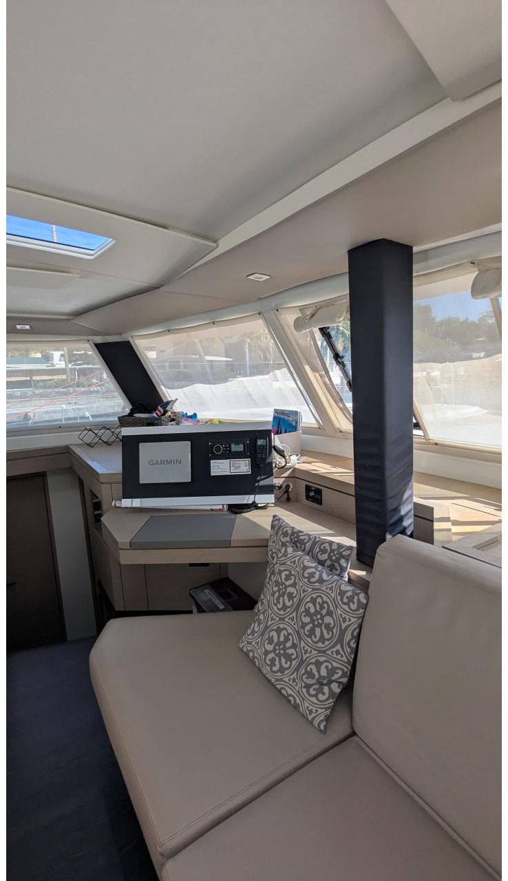 navigation station, FP 47 Saona, catamaran for sale