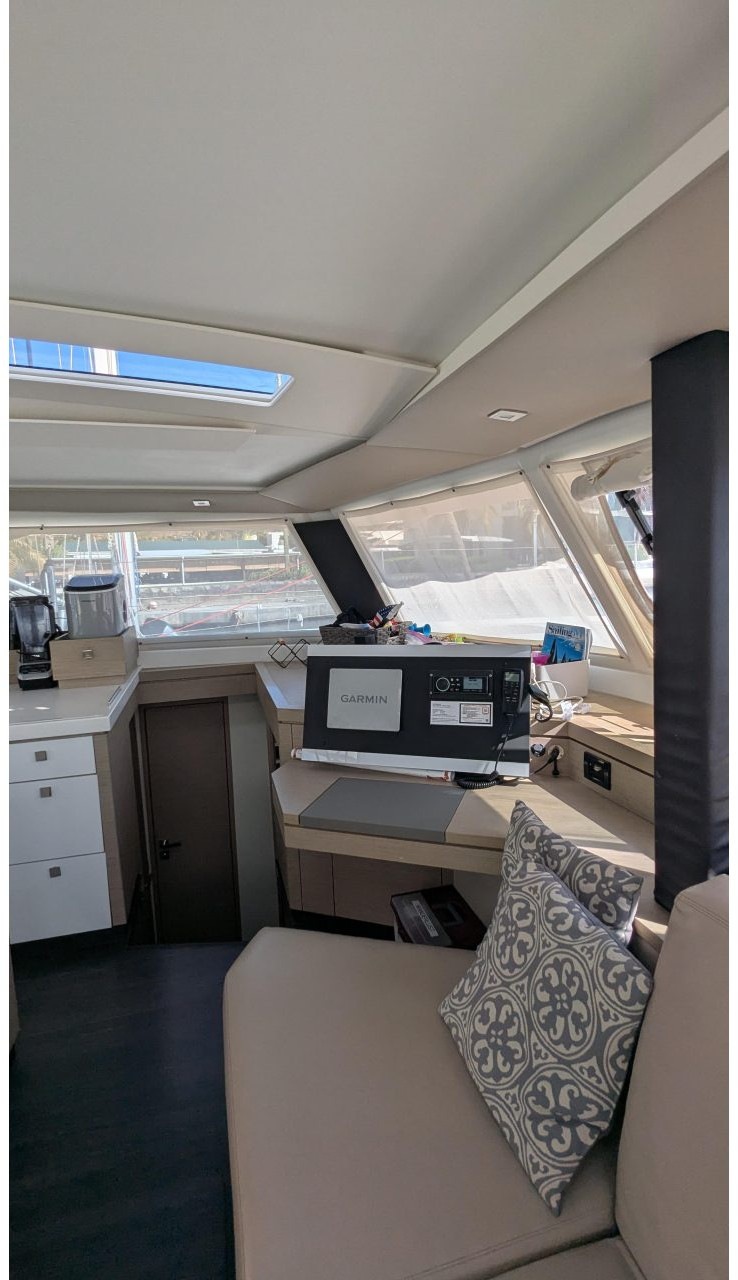 navigation station, FP 47 Saona, catamaran for sale