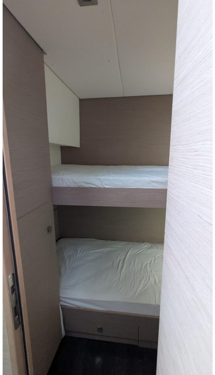 bed, FP 47 Saona, catamaran for sale