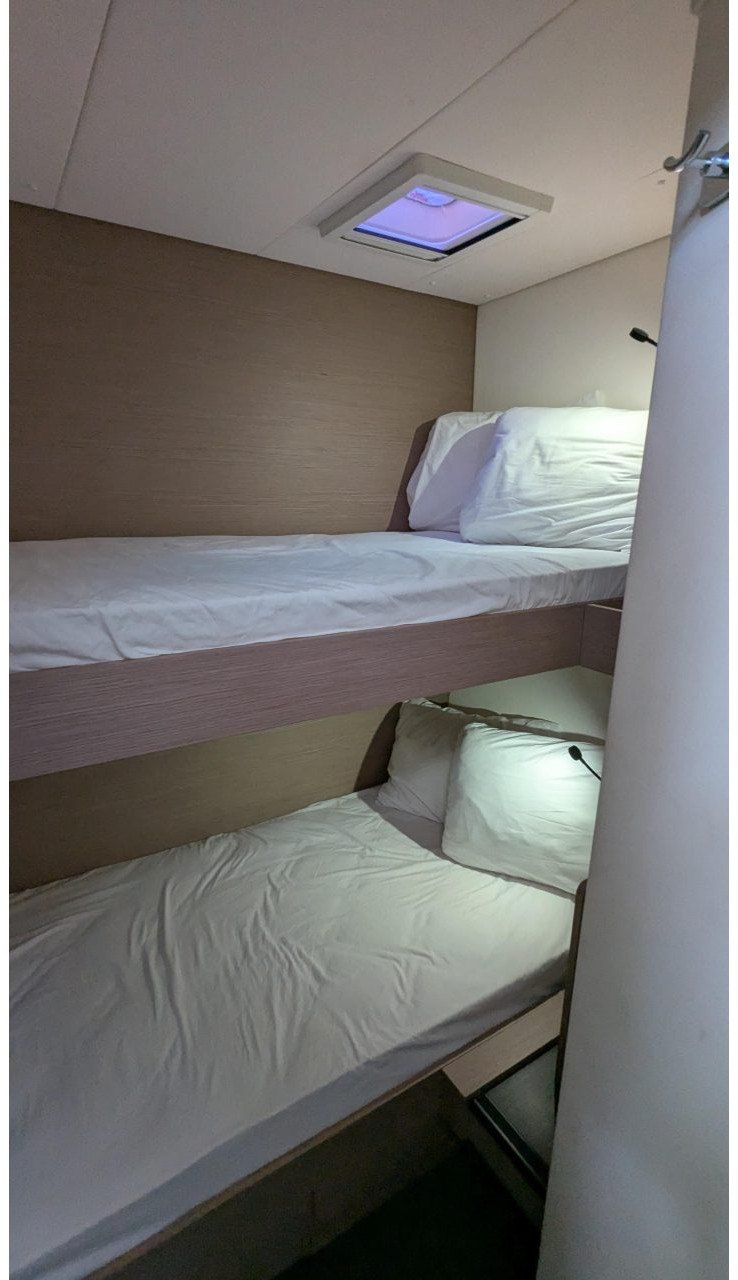 bed, FP 47 Saona, catamaran for sale