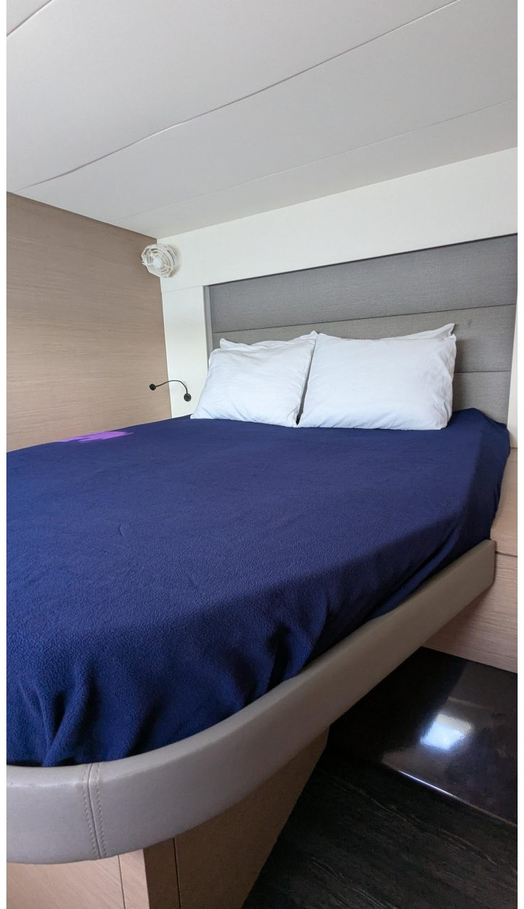 bed, FP 47 Saona, catamaran for sale