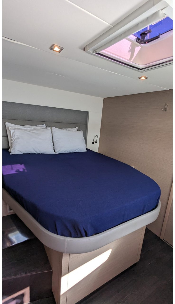 bed, FP 47 Saona, catamaran for sale