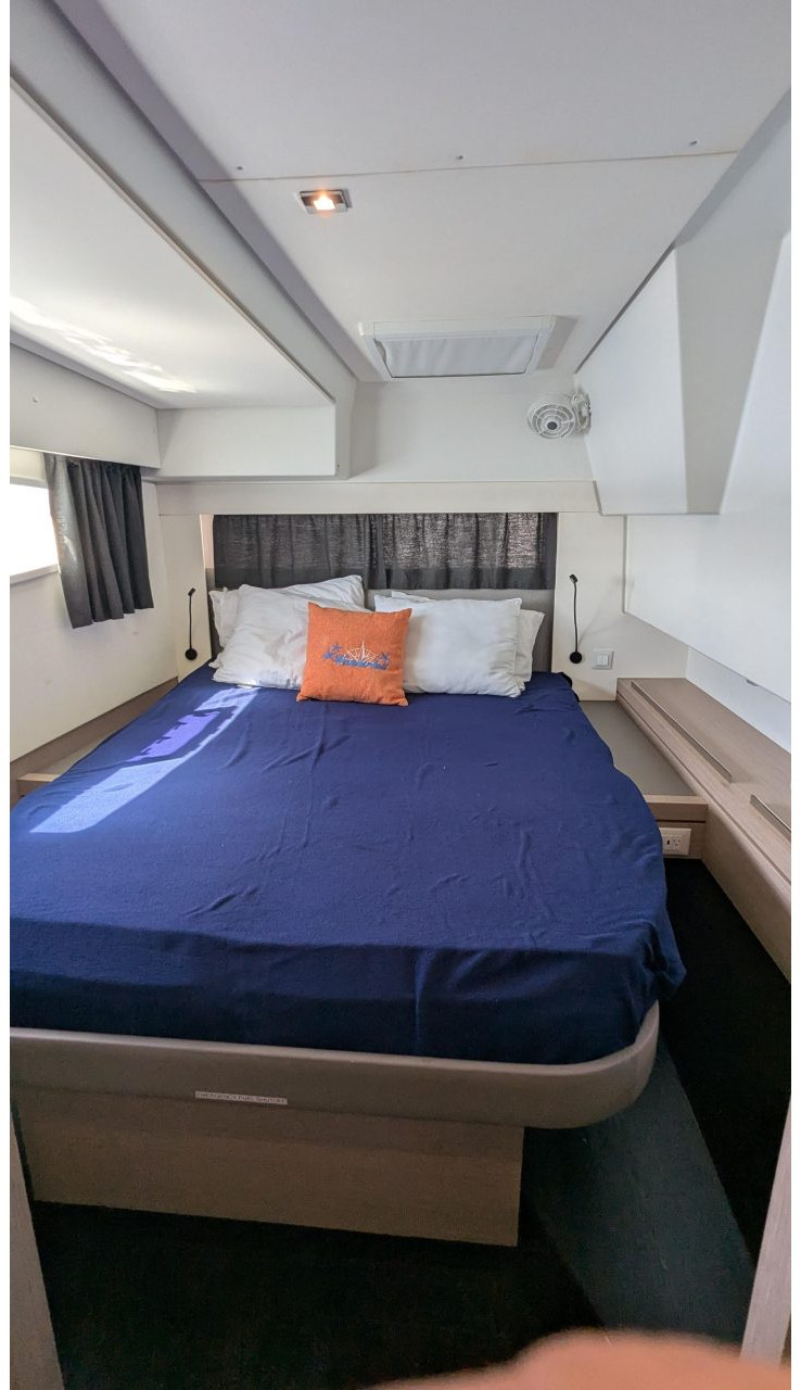 bed, FP 47 Saona, catamaran for sale
