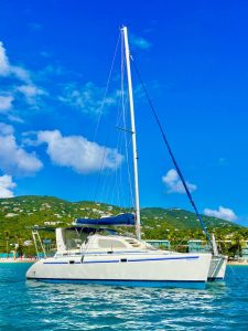 exterior, Leopard 38, catamaran for sale