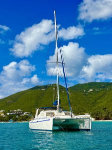 exterior, Leopard 38, catamaran for sale