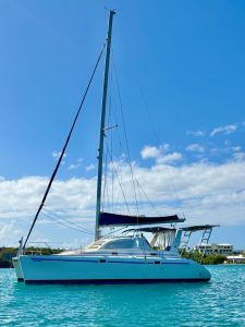 exterior, Leopard 38, catamaran for sale