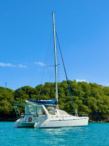 exterior, Leopard 38, catamaran for sale