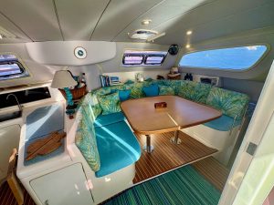 salon, Leopard 38, catamaran for sale