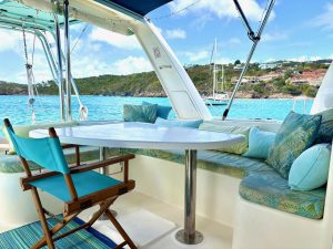 cockpit, Leopard 38, catamaran for sale