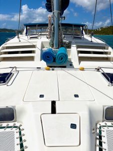 deck, Leopard 38, catamaran for sale