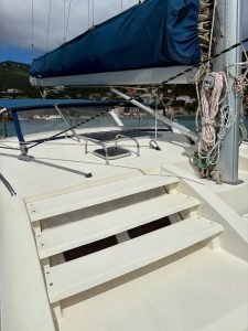 deck, Leopard 38, catamaran for sale