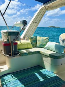 cockpit, Leopard 38, catamaran for sale