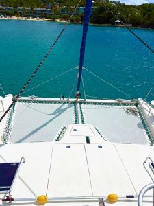 deck, Leopard 38, catamaran for sale
